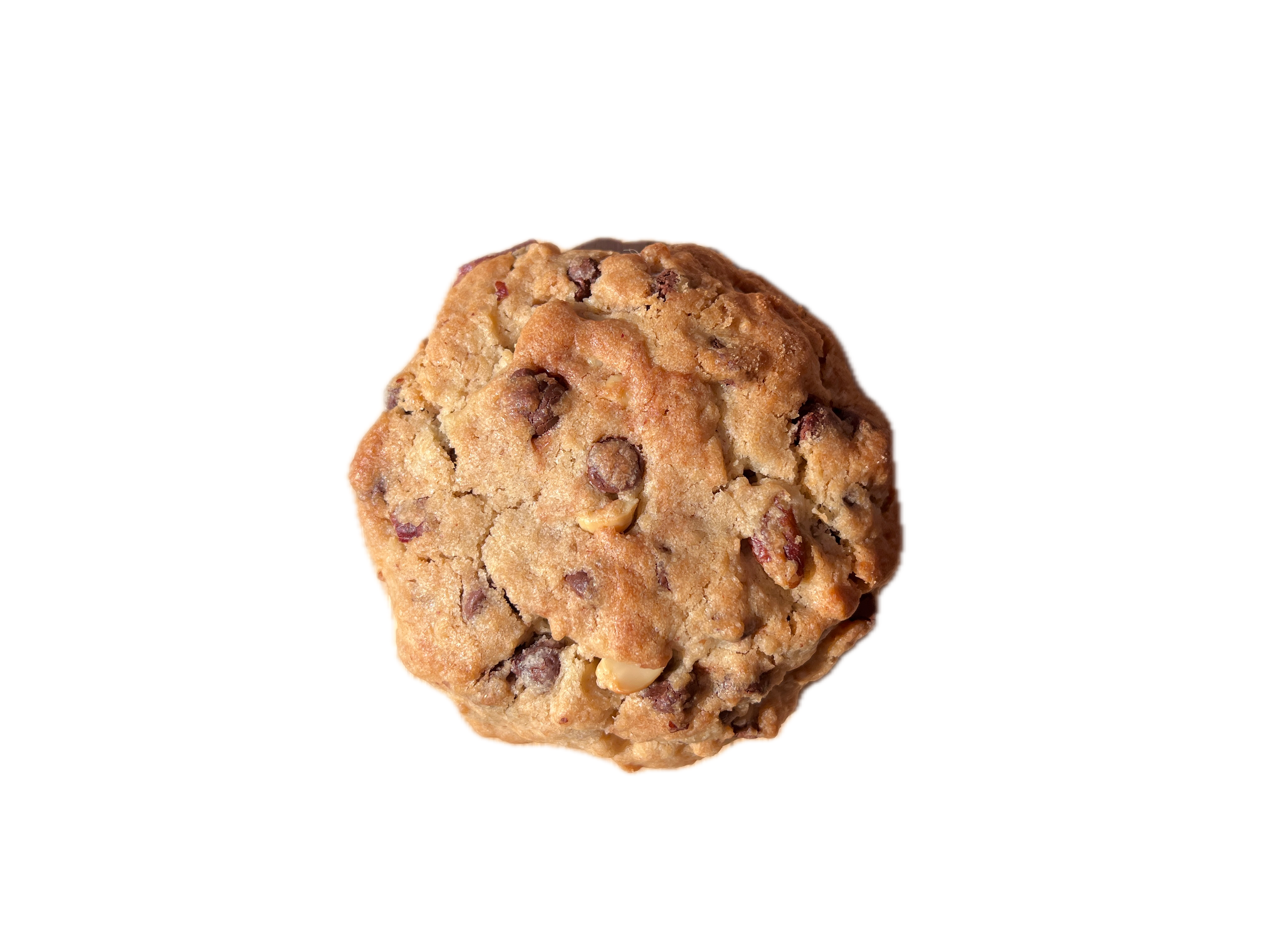 Choco Chip Loaded — chocolate chip cookie with pecans and cashews